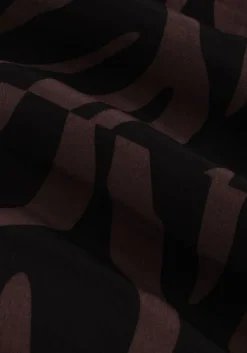 bruine object midi jurk objcira l/s shirt dress 129