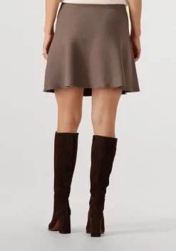 bruine object minirok objreynard hw short knit skirt