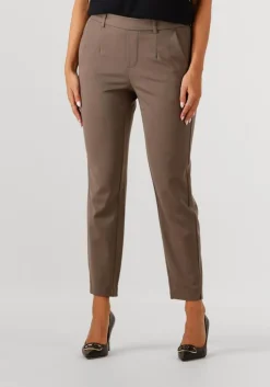 bruine object pantalon objlisa slim pant