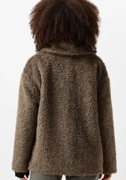 bruine object teddy jas objolympia jacket