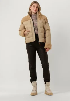 bruine object trui fleur l/s knit