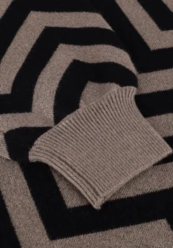 bruine object trui objray l/s knit rollneck