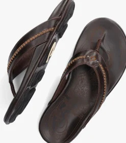 bruine olukai teenslippers mea ola