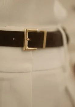 bruine omoda atelier riem x iris - lizet