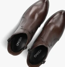 bruine omoda enkellaarsjes badia