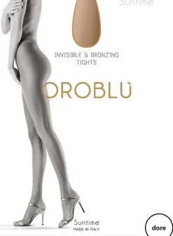 bruine oroblu panty's suntime