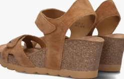 bruine panama jack sandalen vila