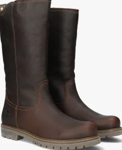 bruine panama jack snowboots bambina b82