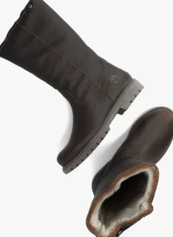 bruine panama jack snowboots bambina b82