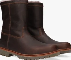 bruine panama jack vachtlaarzen fedro igloo