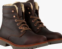 bruine panama jack veterboots panama 03 aviator