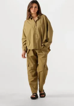 bruine penn & ink cargobroeken trousers s25z723