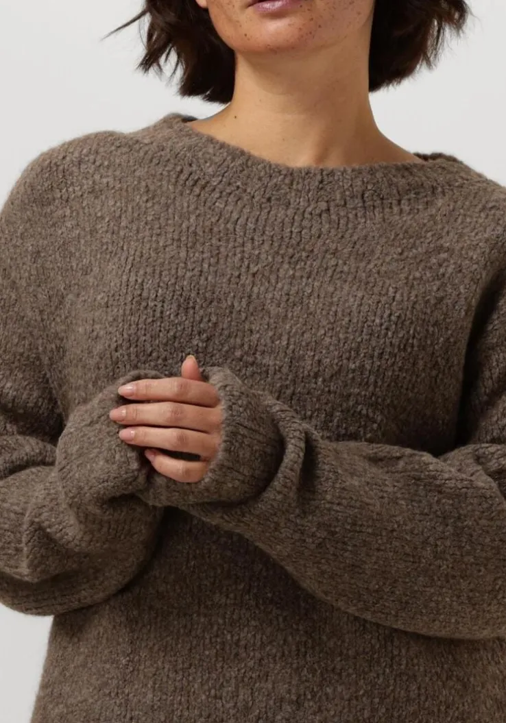 bruine penn & ink trui 232 jumper