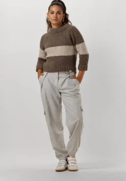 bruine penn & ink trui 225 jumper stripe