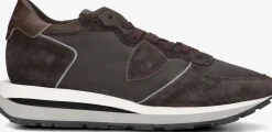 bruine philippe model lage sneakers tropez haute low man