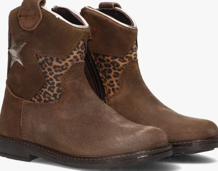 bruine pinocchio cowboylaarzen p1697