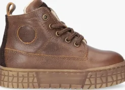 bruine pinocchio hoge sneakers p2461