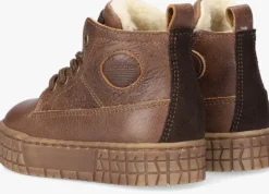 bruine pinocchio hoge sneakers p2461