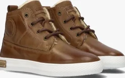 bruine pinocchio hoge sneakers p2851
