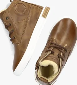 bruine pinocchio hoge sneakers p2851