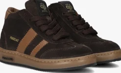 bruine pinocchio hoge sneakers p1253