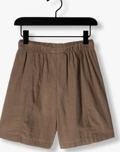 bruine play up korte broek woven shorts
