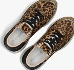 bruine premiata lage sneakers lauryn