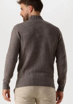 bruine profuomo coltrui pullover mock neck