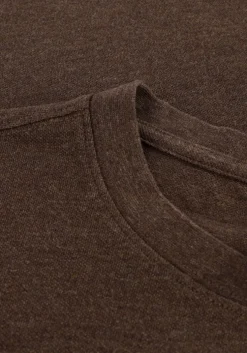 bruine profuomo t-shirt t-shirt crew neck ss