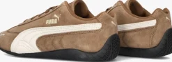 bruine puma lage sneakers speedcat og