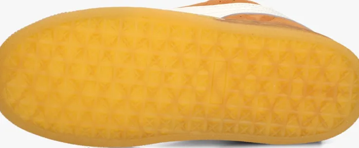 bruine puma lage sneakers suede xl jr