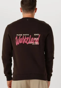 bruine pure path trui regular fit crewneck ls sweaters