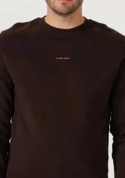 bruine pure path trui regular fit crewneck ls sweaters