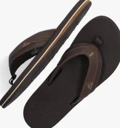 bruine reef teenslippers cushion dawn