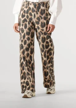 bruine refined department wijde broek sunny