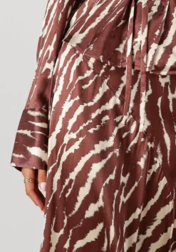 bruine rouge edit midirok roushiana hw printed midi skirt