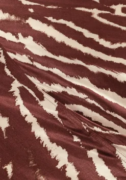 bruine rouge edit midirok roushiana hw printed midi skirt