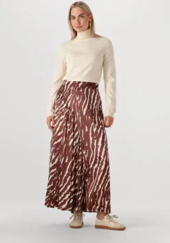 bruine rouge edit midirok roushiana hw printed midi skirt