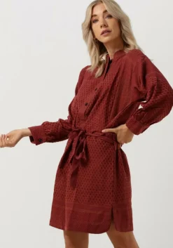 bruine rough studios mini jurk 7220102430920