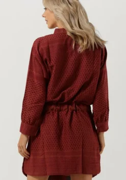 bruine rough studios mini jurk 7220102430920