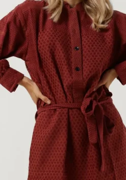 bruine rough studios mini jurk 7220102430920