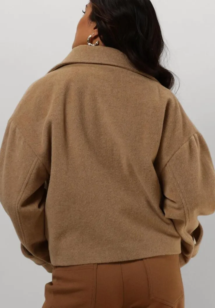 bruine ruby tuesday jack mara short woolen jacket collar