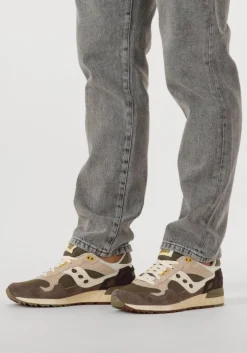 bruine saucony lage sneakers shadow 5000 m