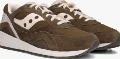 bruine saucony lage sneakers shadow 6000 m