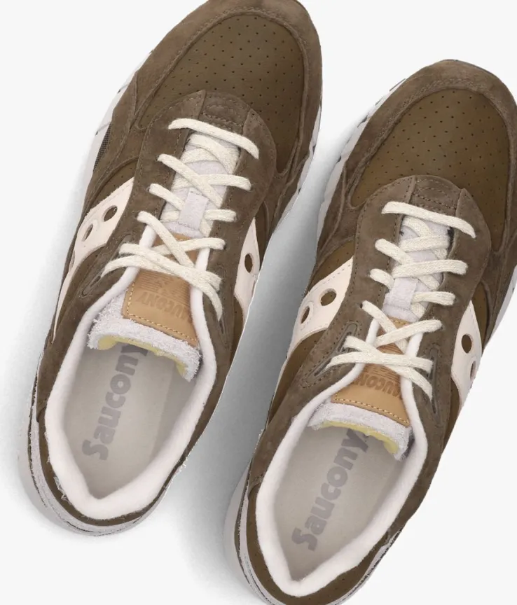 bruine saucony lage sneakers shadow 6000 m