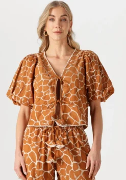 bruine scarlett poppies top kacie top