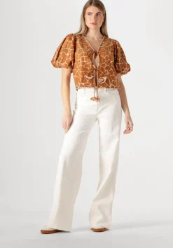 bruine scarlett poppies top kacie top