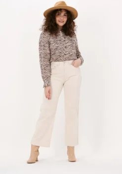 bruine scotch & soda blouses printed button up shirt