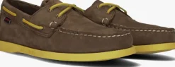 bruine sebago veterschoenen docksides
