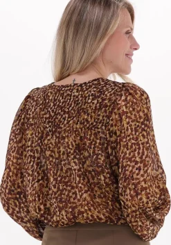 bruine second female blouses nutmeg blouse